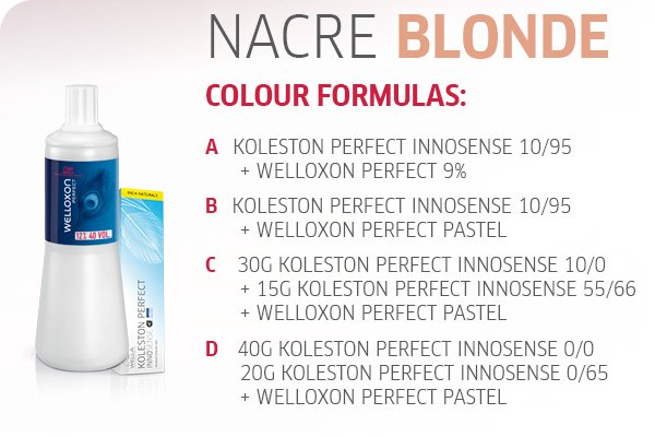 nacre colour formulas